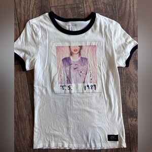 Taylor Swift White Tee 1989